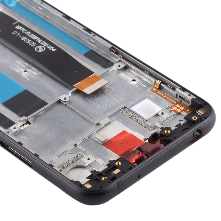 LCD Screen and Digitizer Full Assembly with Frame for Nokia X6 / 6.1 Plus TA-1099 TA-1116 TA-1103 TA-1083, For Nokia X6