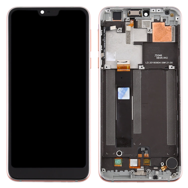 LCD Screen and Digitizer Full Assembly with Frame for Nokia 7.1 TA-1100 TA-1096 TA-1095 TA-1085 TA-1097, For Nokia 7.1