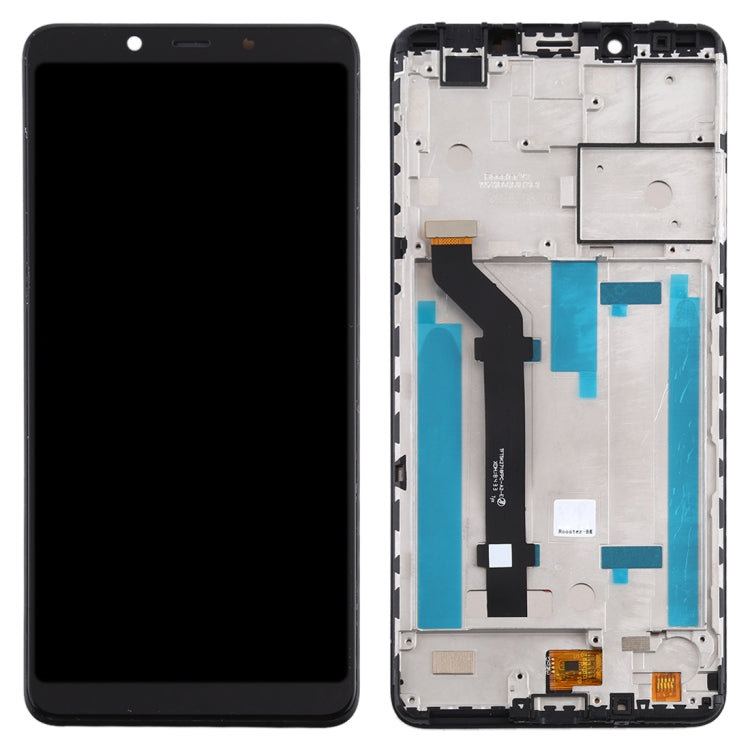 Schermo LCD e digitalizzatore assemblato completo con cornice per Nokia 3.1 Plus TA-1118, For Nokia 3.1 Plus