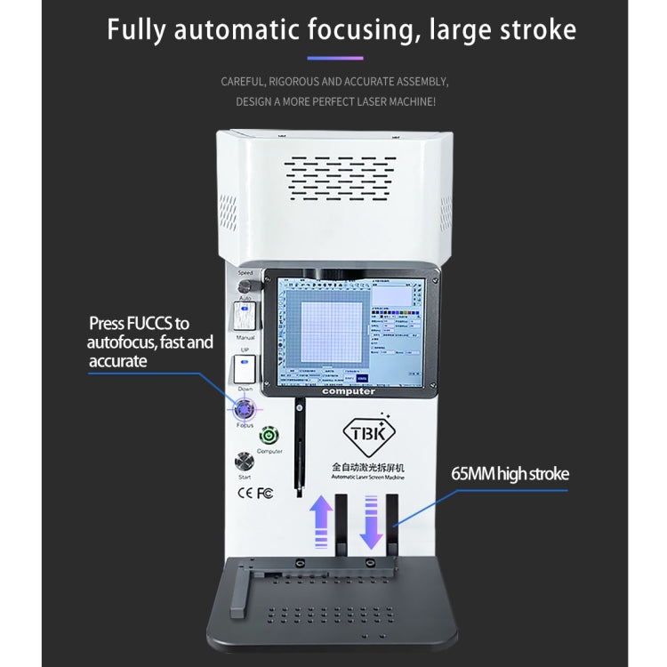 TBK958B Mini Automatic Laser Marking Screen Separator Repair Machine,TBK-958B