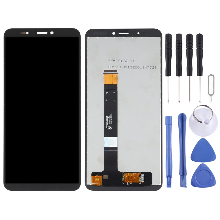 LCD Screen and Digitizer Complete Assembly for Nokia C2, For Nokia C2