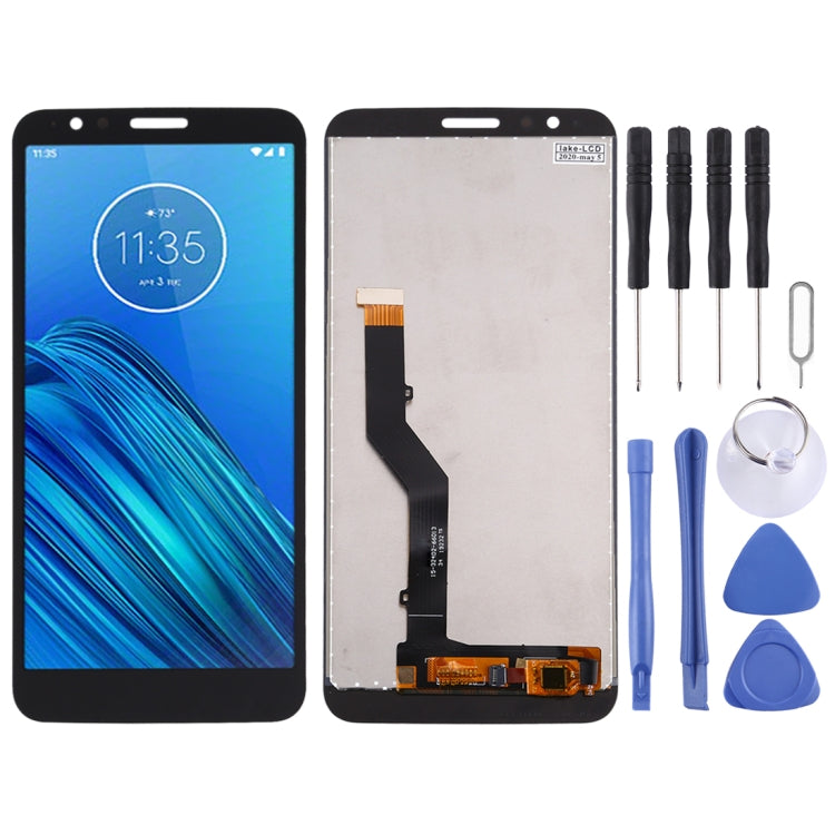 Schermo LCD e digitalizzatore assemblaggio completo per Motorola Moto E6, For Motorola Moto E6