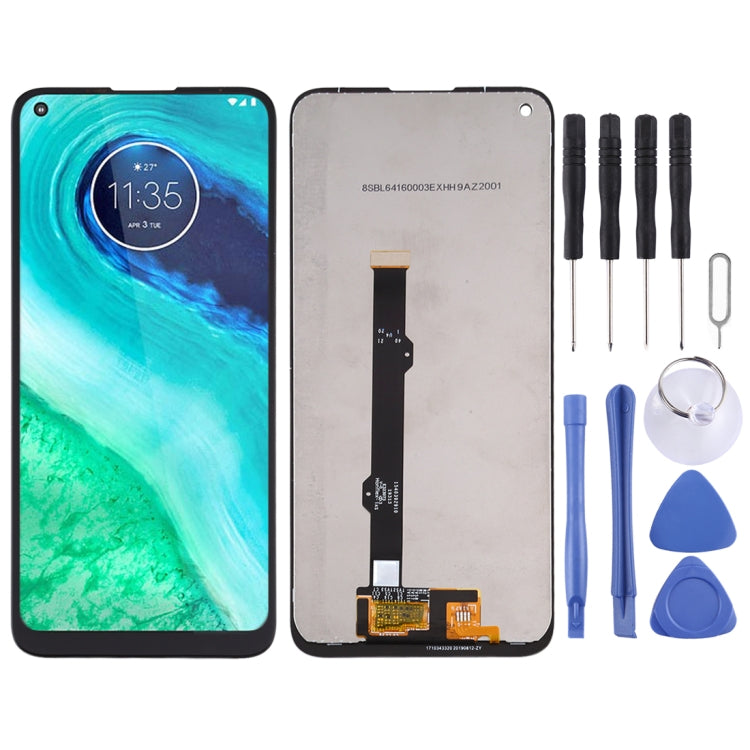 Schermo LCD e digitalizzatore assemblaggio completo per Motorola Moto G8, For Motorola Moto G8