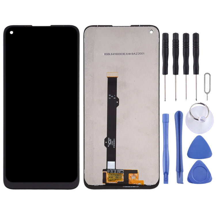 LCD Screen and Digitizer Full Assembly for Motorola Moto G8, For Motorola Moto G8