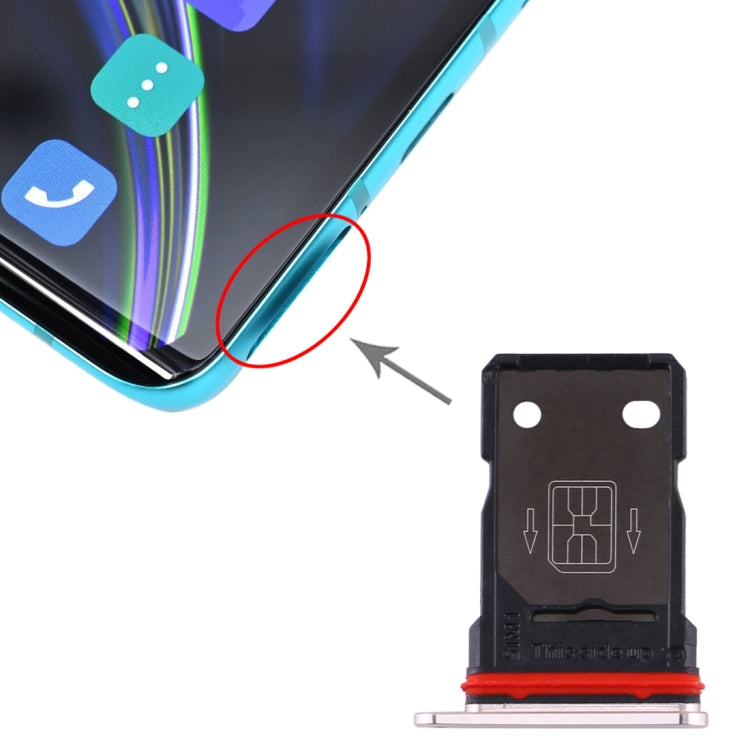 For OnePlus 8 Original SIM Card Tray + SIM Card Tray, For OnePlus 8(double card), For OnePlus 8