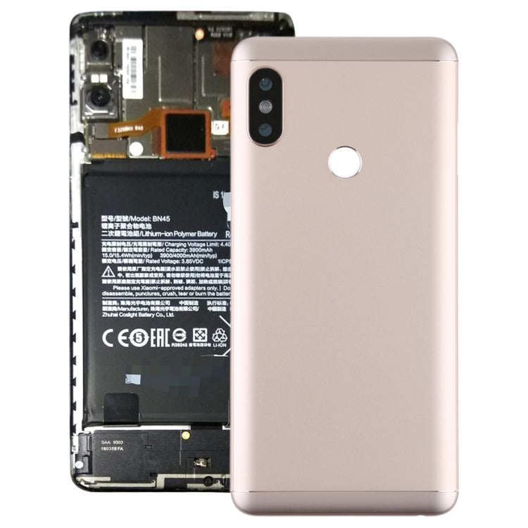 Back Cover with Camera Lens and Side Buttons for Xiaomi Redmi Note 5, For Redmi Note 5, Redmi Note 5, For Xiaomi Redmi Note 5