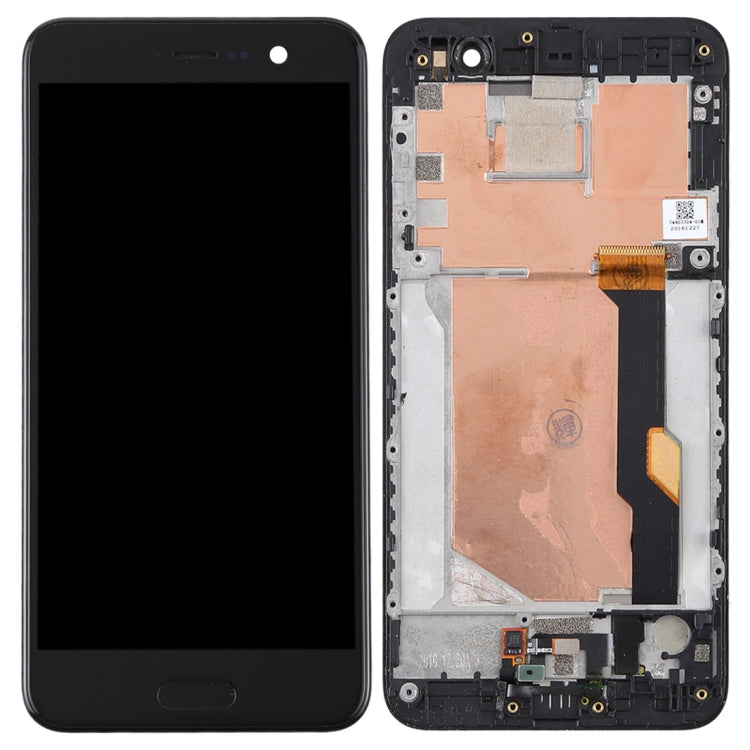 LCD Screen and Digitizer Complete Assembly with Frame for HTC U Play, For U Play