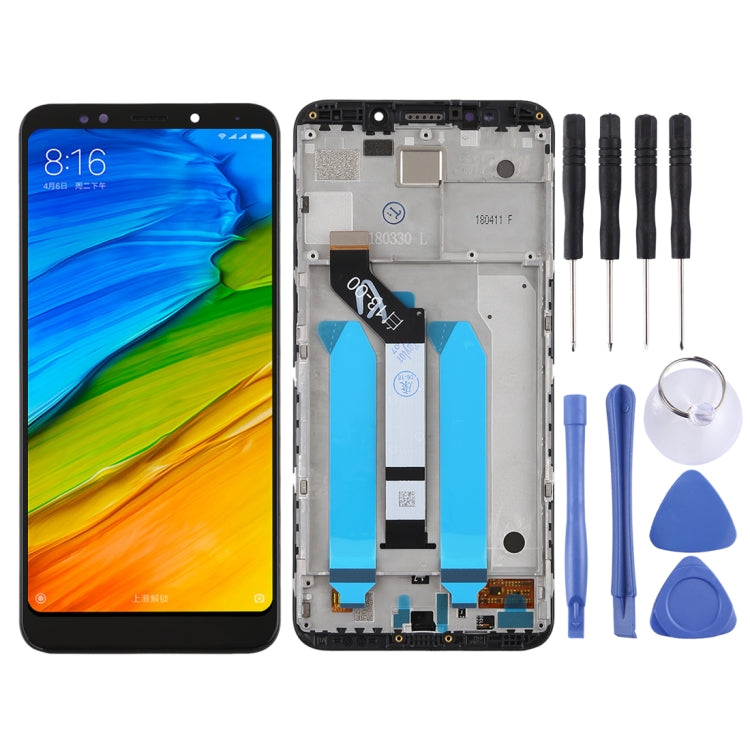 LCD Screen and Digitizer Full Assembly with Frame for Xiaomi Redmi 5 Plus, Redmi 5 Plus, For Redmi 5 Plus