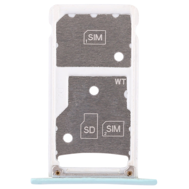 2 Vassoio scheda SIM/Vassoio scheda Micro SD per Huawei Enjoy 6 / AL00, For Huawei Enjoy 6 / AL00, For Huawei Enjoy 6