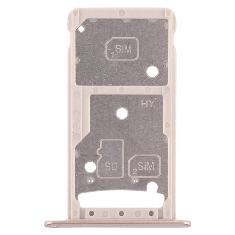 2 SIM Card Tray/Micro SD Card Tray for Huawei Enjoy 6 / AL10, For Huawei Enjoy 6 / AL10