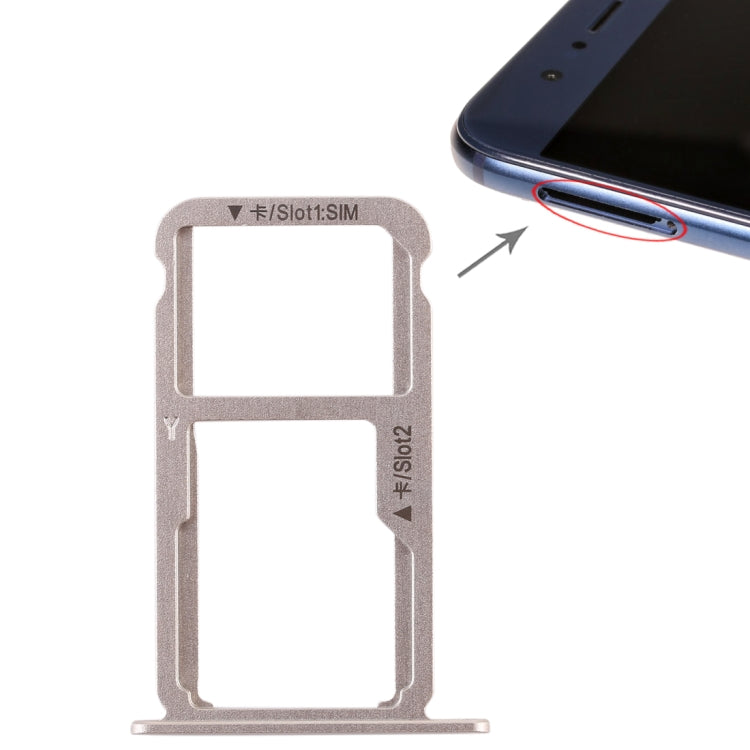 SIM Card Tray + SIM Card Tray / Micro SD Card for Huawei Honor 8, For Huawei Honor 8, For Huawei 8, For Honor 8