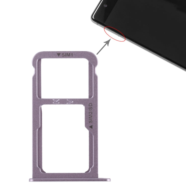 Vassoio scheda SIM + Vassoio scheda SIM / Scheda Micro SD per Huawei P9 Plus, For Huawei P9 Plus