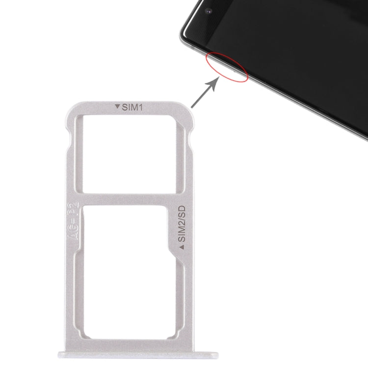 Vassoio scheda SIM + Vassoio scheda SIM / Scheda Micro SD per Huawei P9 Plus, For Huawei P9 Plus