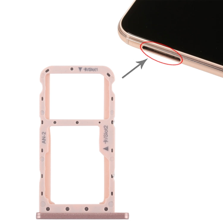 SIM Card Tray + SIM Card Tray / Micro SD Card for Huawei P20 Lite / Nova 3e, For Huawei Nova 3e, For Huawei P20 Lite / Nova 3e