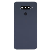 Original Battery Back Cover with Camera Lens Cap for LG Q70 / LM-Q730N (KR Version), For LG Q70(Original)