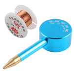 Set di scatole per cavi per salto di impronte digitali per scheda madre da 0,02 mm Set di penne per linee volanti Strumenti di riparazione per cavi per saldatura a punti per iPhone / Samsung / Huawei / Vivo / Xiaomi e altri smartphone, 0.02mm Fly Wire