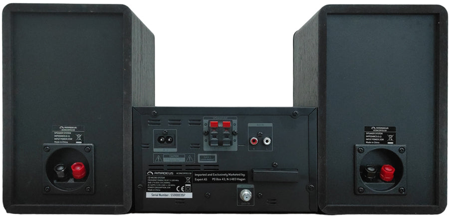 Sistema Hi-Fi con lettore CD/USB/Bluetooth e radio DAB SP678 4897053876210 ACONCERTO15B