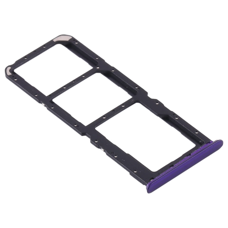 For OPPO Realme 5 Pro / Q SIM Card Tray + SIM Card Tray + Micro SD Card Tray, For OPPO Realme 5 Pro / Q(Green), For OPPO Realme 5 Pro / Q