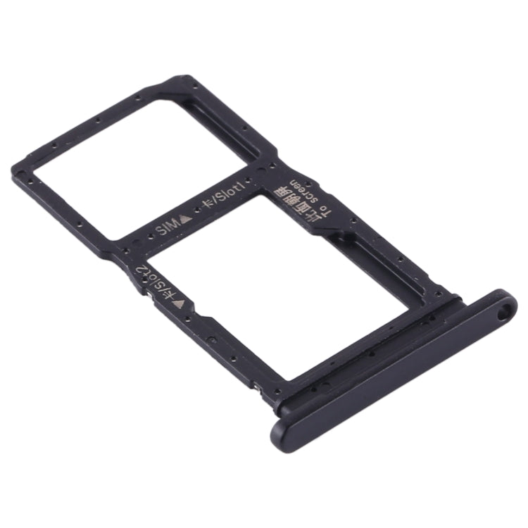 SIM Card Tray + SIM Card Tray/Micro SD Card Tray for Huawei P smart Pro 2019, For Huawei P smart Pro 2019