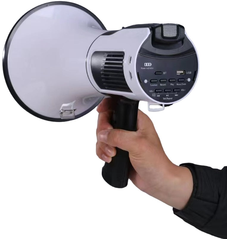 Megafono ricaricabile con Bluetooth USB/AUX/SD SP688