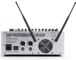 Mixer professionale 7 canali con Bluetooth e microfoni wireless U-730 SP6900