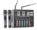 Mixer professionale 7 canali con Bluetooth e microfoni wireless U-730 SP6900