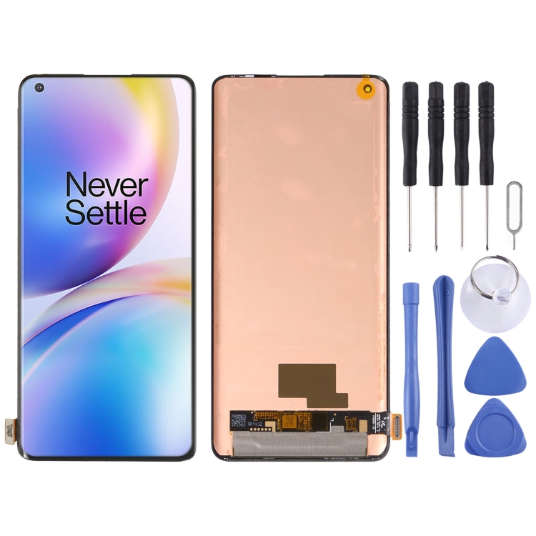 Per OnePlus 8 Pro con schermo LCD OEM con digitalizzatore assemblaggio completo, For OnePlus 8 Pro(AMOLED)