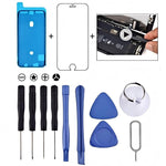 12 in 1 Repair Kits &amp; Gifts (4 Screwdrivers + 2 Disassembly Rods + 2 Triangles on Thick Slices + 1 Ejector Pin + 1 Mandrel + 1 Waterproof Sticker + 1 Tempered Glass), 12 in 1 Repair Kits &amp; Gifts
