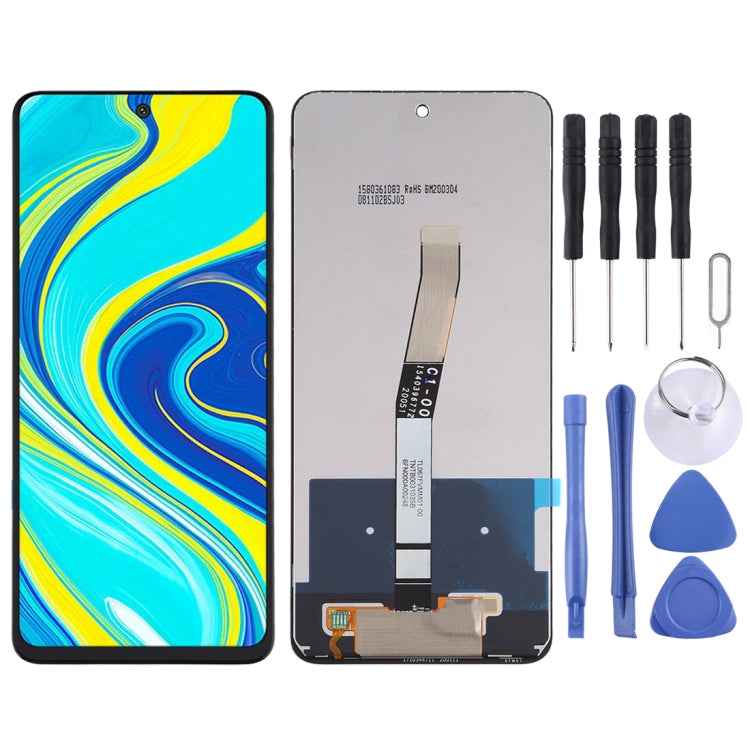 LCD Screen and Digitizer Full Assembly for Xiaomi Redmi Note 9S / Redmi Note 9 Pro / Redmi Note 9 Pro Max / Redmi Note 9 Pro (India) / Note 10 Lite, For Xiaomi Redmi Note 9S