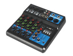 Mixer professionale 5 canali ingressi Bluetooth/USB/Stereo RCA con alimentazione phantom 48V F-5A SP695