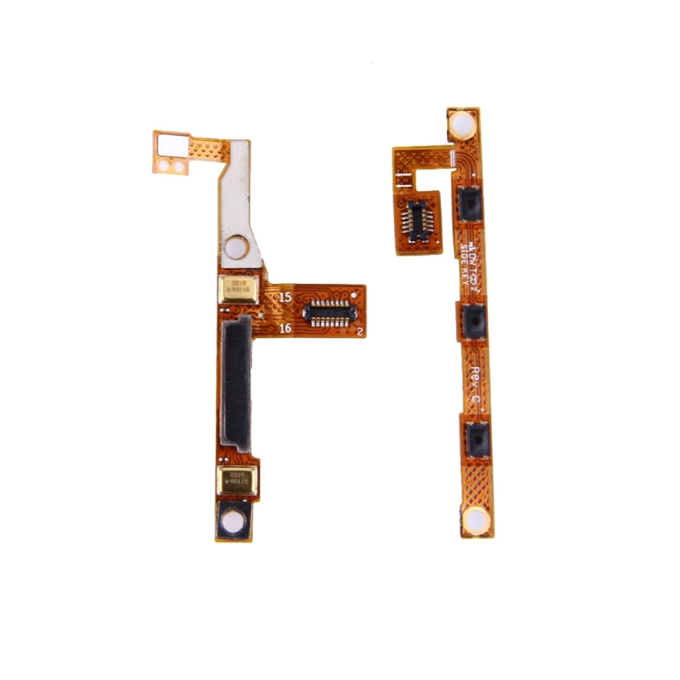 For BlackBerry Classic / Q20 Power Button &amp; Volume Button Flex Cable + Microphone Ribbon Flex Cable, For BlackBerry Classic / Q20