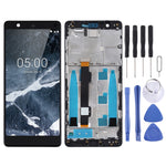 LCD Screen and Digitizer Full Assembly with Frame for Nokia 5.1 TA-1061 TA-1075 TA-1076 TA-1088 TA-1081, For Nokia 5.1