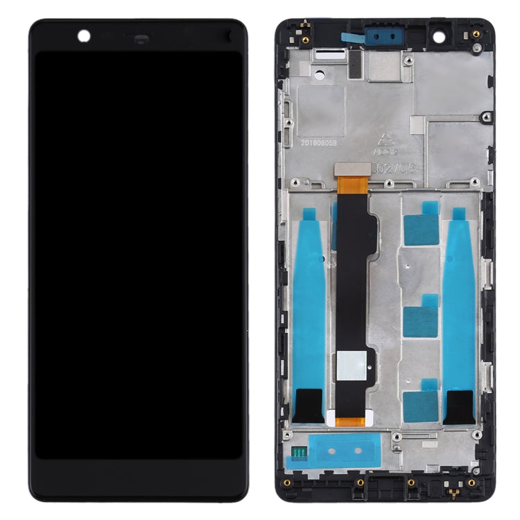 LCD Screen and Digitizer Full Assembly with Frame for Nokia 5.1 TA-1061 TA-1075 TA-1076 TA-1088 TA-1081, For Nokia 5.1