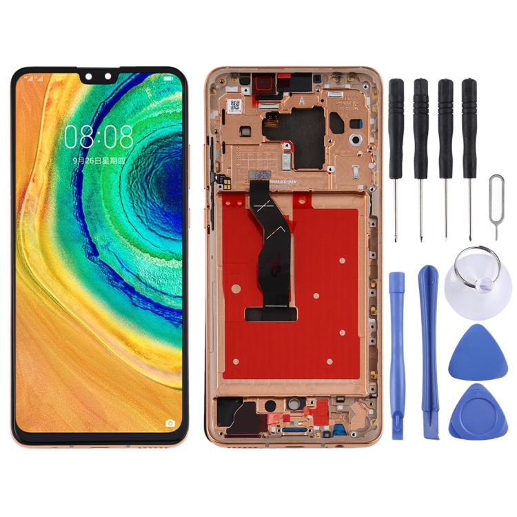 Schermo LCD con digitalizzatore e cornice per Huawei Mate 30
