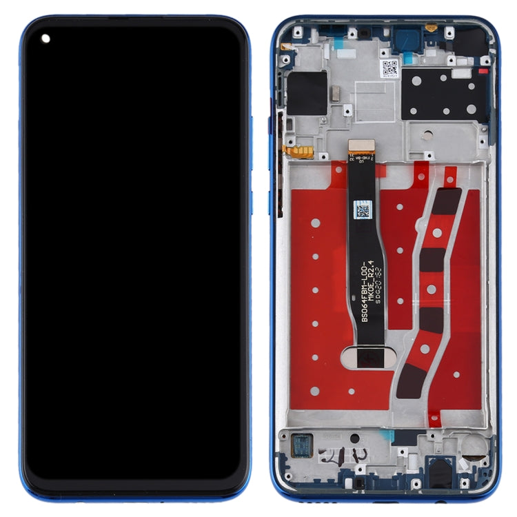 Schermo LCD e digitalizzatore assemblato completo con cornice per Huawei Nova 5i, For Huawei Nova 5i