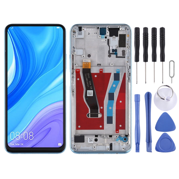 LCD Screen and Digitizer Full Assembly with Frame for Huawei P smart Pro 2019, For Huawei P smart Pro 2019