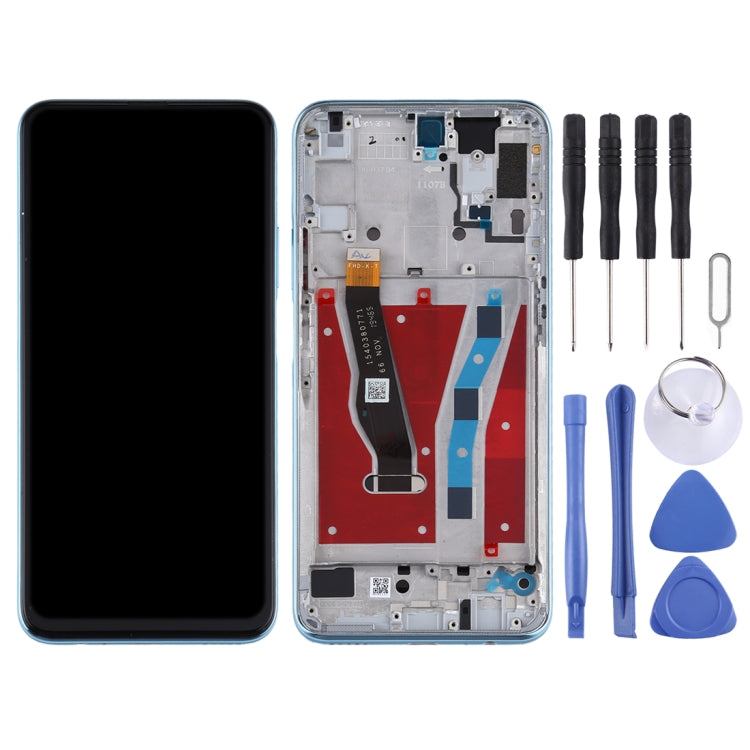 LCD Screen and Digitizer Full Assembly with Frame for Huawei P smart Pro 2019, For Huawei P smart Pro 2019