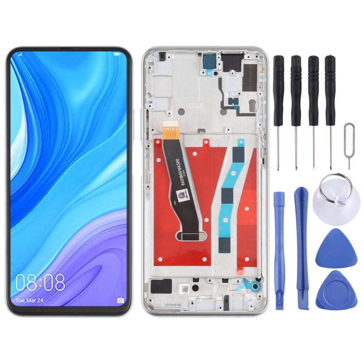 LCD Screen and Digitizer Full Assembly with Frame for Huawei P smart Pro 2019, For Huawei P smart Pro 2019