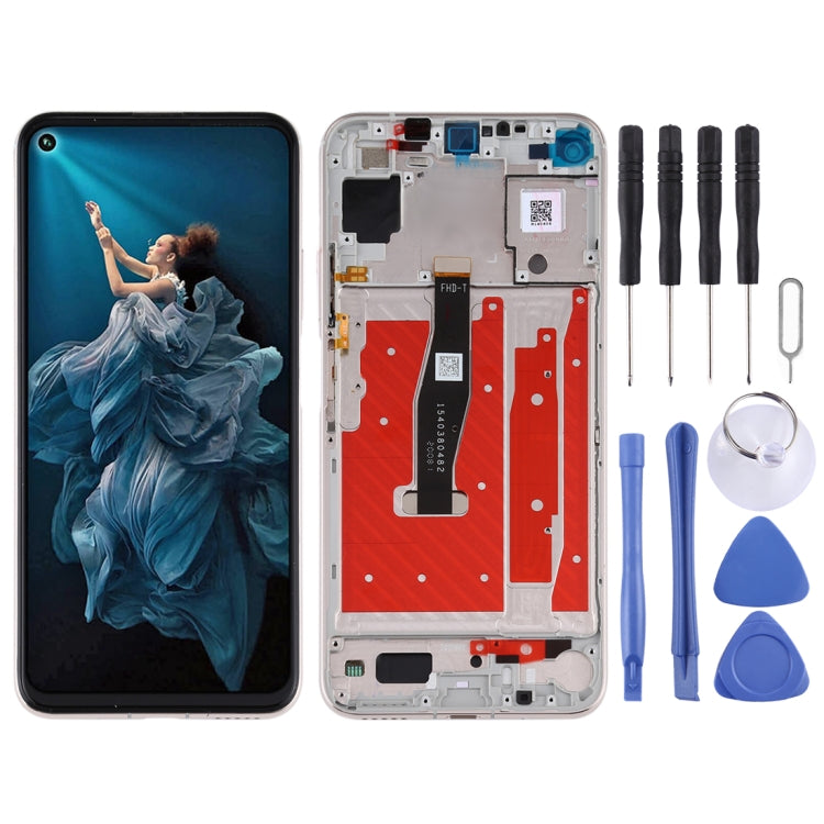 LCD Screen and Digitizer Full Assembly with Frame for Huawei Honor 20 / Nova 5T, For Honor 20, For Huawei Honor 20(Phantom Blue), For Huawei Honor 20, For Huawei Nova 5T