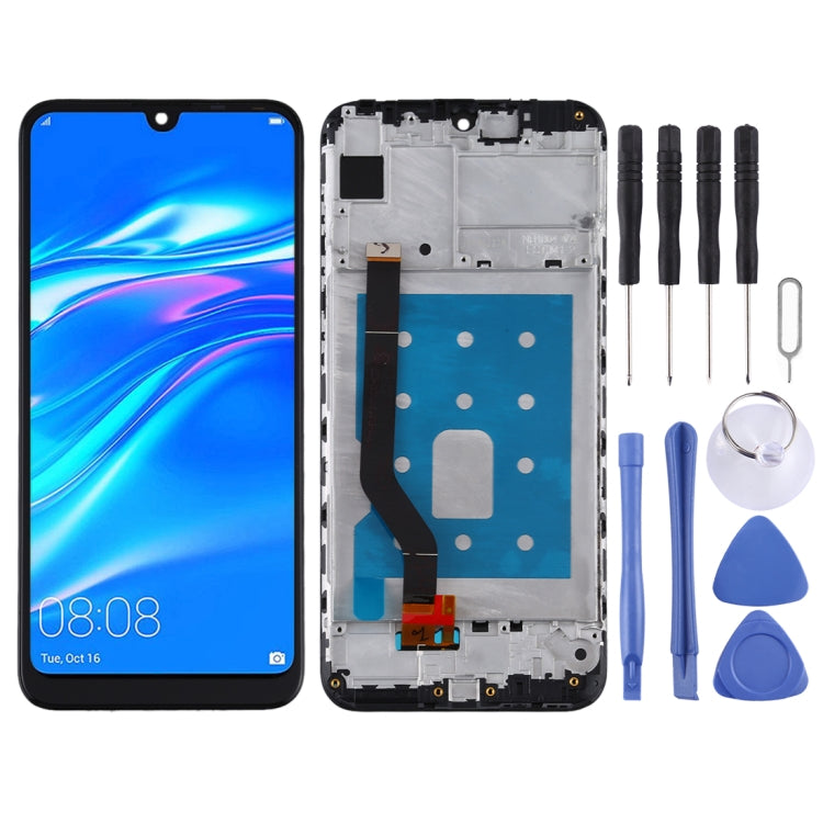 Schermo LCD e digitalizzatore assemblaggio completo con cornice per Huawei Y7 Pro (2019), For Huawei Y7 Pro (2019)