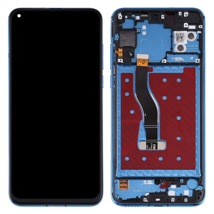 Schermo LCD e digitalizzatore assemblato completo con cornice per Huawei Nova 4, For Huawei Nova 4