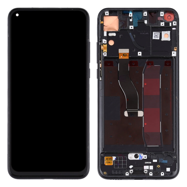 LCD Screen and Digitizer Full Assembly with Frame for Huawei Honor View 20, For Huawei Honor View 20