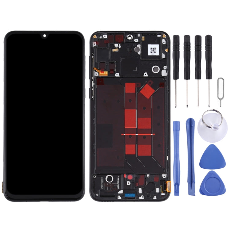 Schermo LCD e digitalizzatore assemblaggio completo con cornice per Huawei Nova 5, For Huawei Nova 5