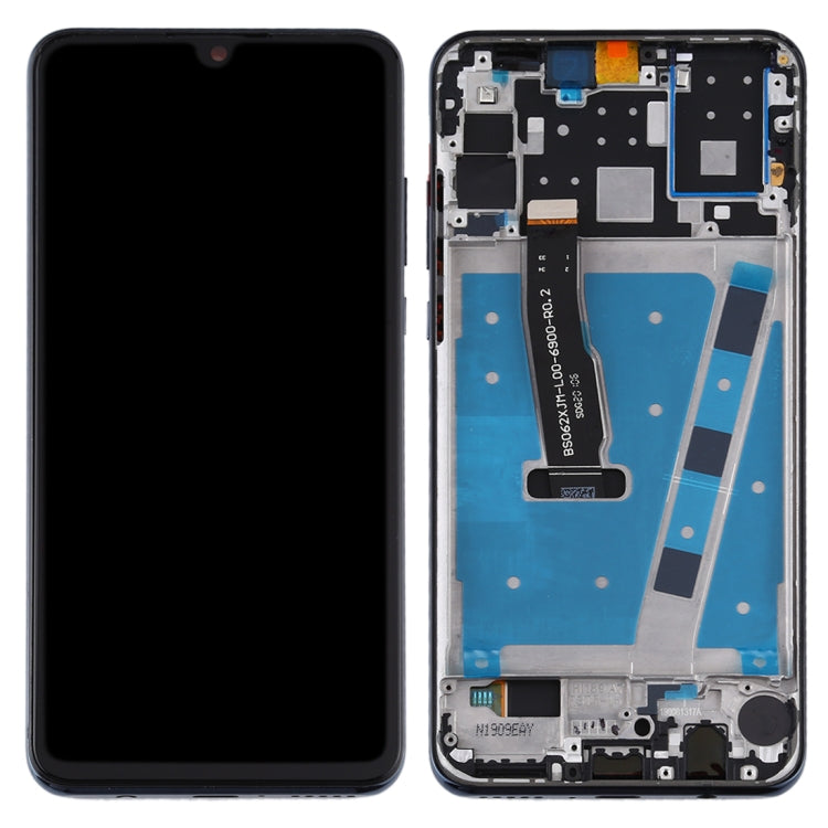 LCD Screen and Digitizer Full Assembly with Frame for Huawei P30 Lite (4G RAM / Standard Version), For Huawei P30 Lite(Standard Version)