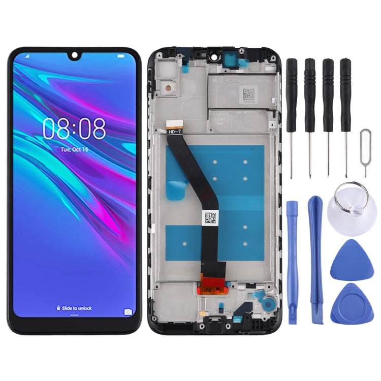 Schermo LCD e digitalizzatore assemblato completo con cornice per Huawei Y6 (2019) / Y6 Pro (2019) / Enjoy 9e, For Huawei Y6 (2019)