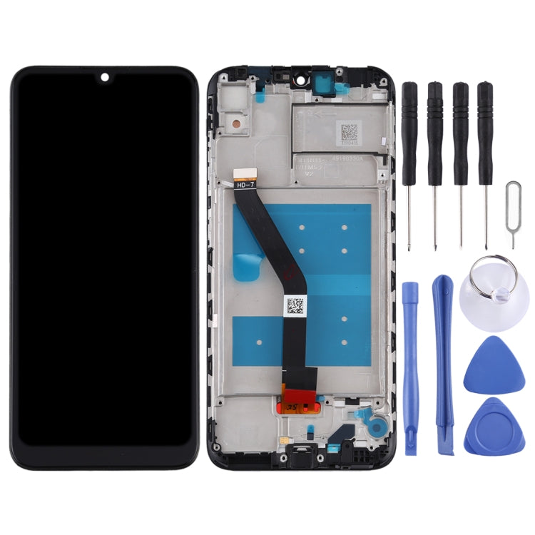 LCD Screen and Digitizer Complete Assembly with Frame for Huawei Y6 (2019) / Y6 Pro (2019) / Enjoy 9e, For Huawei Y6 (2019)