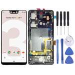 Schermo LCD e digitalizzatore assemblaggio completo con cornice per Google Pixel 3 XL, For Google Pixel 3 XL with Frame, For Google Pixel 3 XL(Gold)