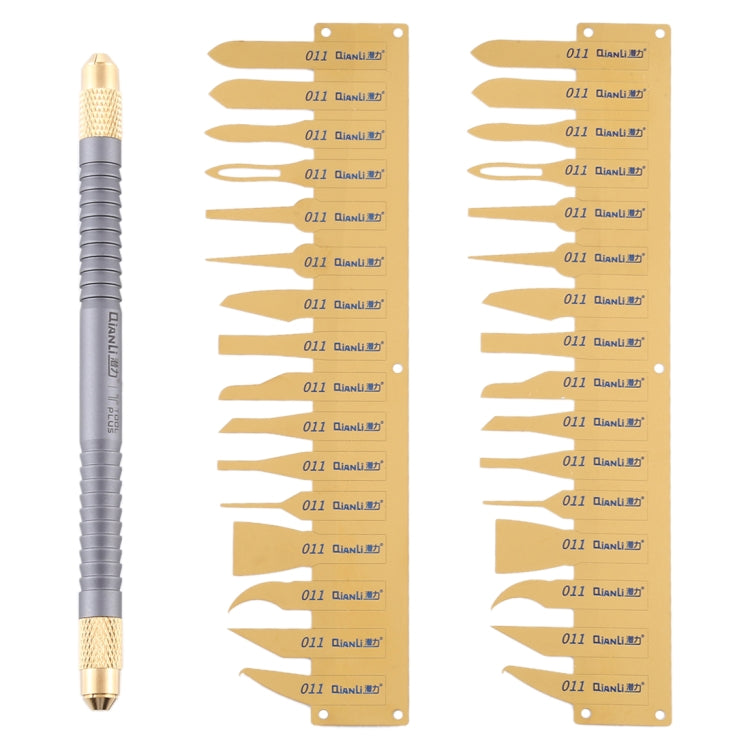 QIANLI 011 Multifunzione CPU IC Coltello per rimozione colla Lama sottile Scheda madre Chip BGA Coltello per pulizia colla, QIANLI 011