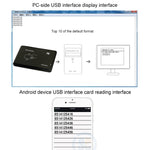 Lettore schede induttivo USB 5W per schede IC/ID