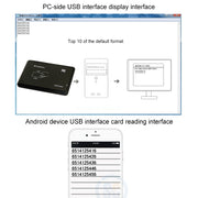 Lettore di schede induttivo con interfaccia USB da 5 W per scheda IC/ID